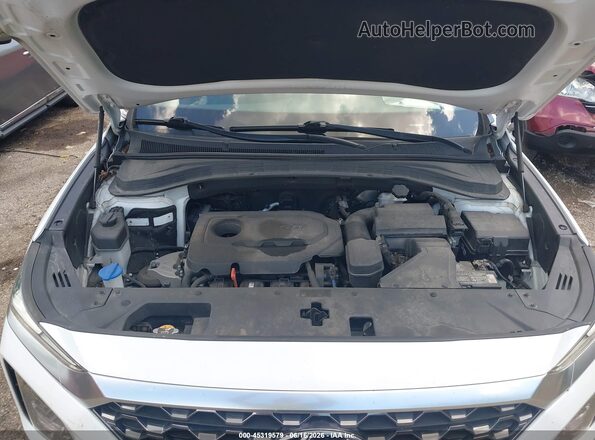 5NMS2CAD5LH286311 2020 HYUNDAI SANTA FE White უკანა ხედი
