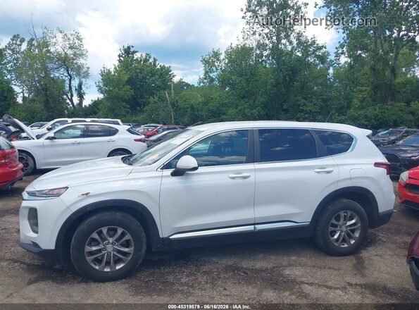 5NMS2CAD5LH286311 2020 HYUNDAI SANTA FE White სალონის 360-გრადუსიანი ხედი