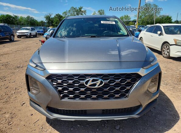 5NMS2CAD7KH072113 2019 HYUNDAI SANTA Gray Vista frontal