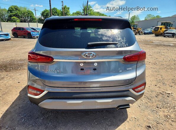 5NMS2CAD7KH072113 2019 HYUNDAI SANTA Gray Vista trasera