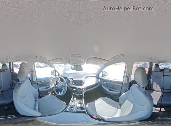 5NMS2CAD7KH072113 2019 HYUNDAI SANTA Gray Vista interior de 360 grados