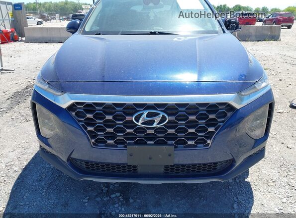5NMS2CAD8KH097991 2019 HYUNDAI SANTA FE Синий Вид спереди