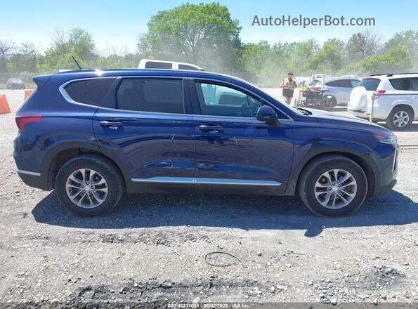 5NMS2CAD8KH097991 2019 HYUNDAI SANTA FE Синий Панорамный вид салона 360°