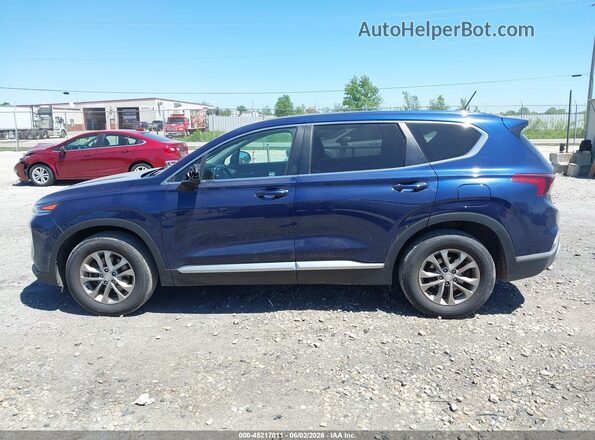 5NMS2CAD8KH097991 2019 HYUNDAI SANTA FE Синий 