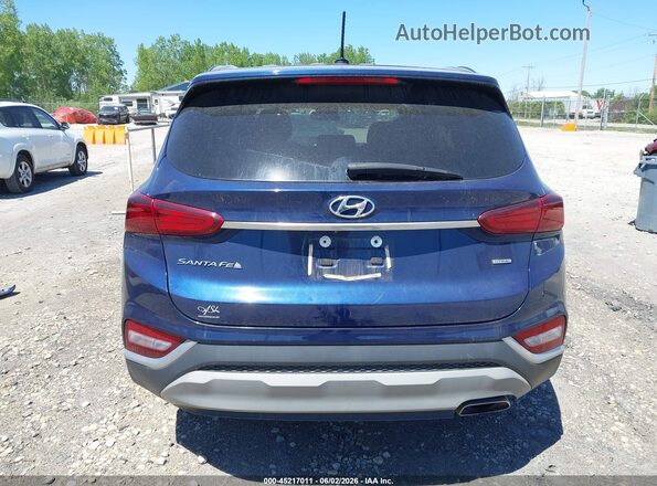 5NMS2CAD8KH097991 2019 HYUNDAI SANTA FE Синий 