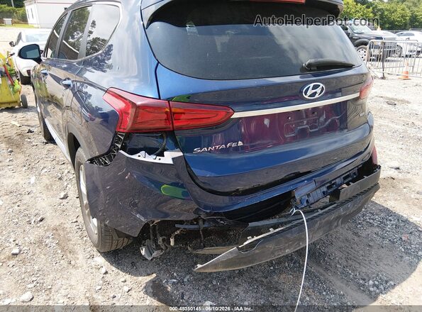 5NMS2CAD8KH120900 2019 HYUNDAI SANTA FE Blue Vista frontal