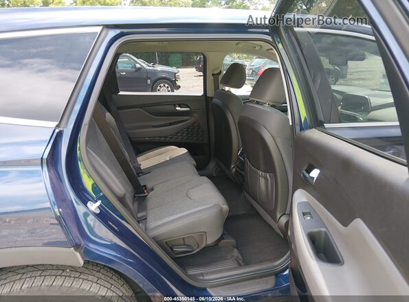 5NMS2CAD8KH120900 2019 HYUNDAI SANTA FE Blue Vista de la etiqueta del VIN