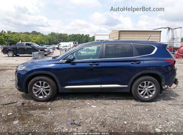 5NMS2CAD8KH120900 2019 HYUNDAI SANTA FE Blue Vista interior de 360 grados