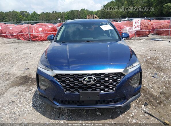 5NMS2CAD8KH120900 2019 HYUNDAI SANTA FE Blue Vista del cuadro de instrumentos