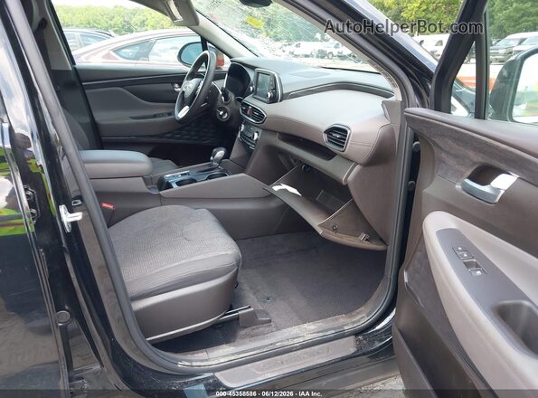 5NMS2CAD8LH137908 2020 HYUNDAI SANTA FE Черный Вид салона спереди