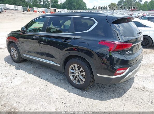 5NMS2CAD8LH137908 2020 HYUNDAI SANTA FE Черный Задняя левая четверть