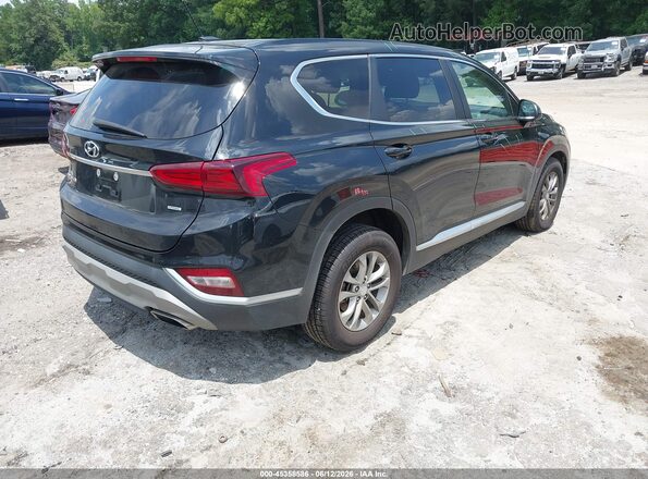 5NMS2CAD8LH137908 2020 HYUNDAI SANTA FE Черный Задняя правая четверть