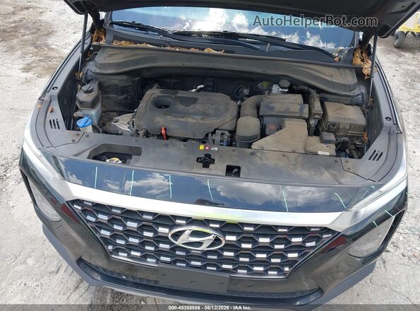 5NMS2CAD8LH137908 2020 HYUNDAI SANTA FE Черный Вид сзади