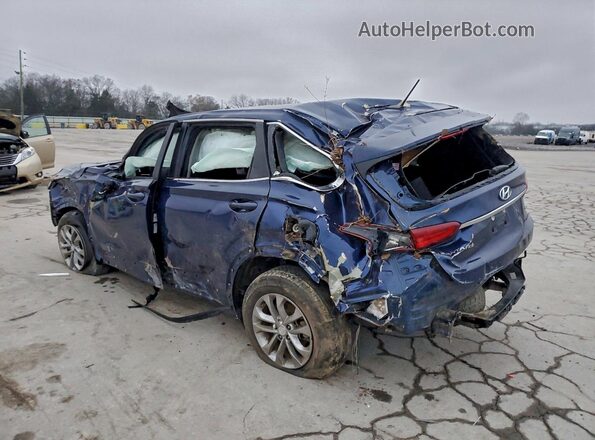 5NMS2CAD8LH142882 2020 HYUNDAI SANTA Blue Trasero izquierdo