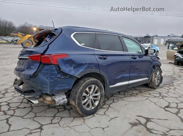 5NMS2CAD8LH142882 2020 HYUNDAI SANTA Blue Trasero derecho