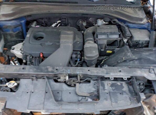 5NMS2CAD8LH142882 2020 HYUNDAI SANTA Blue Vista interior trasera