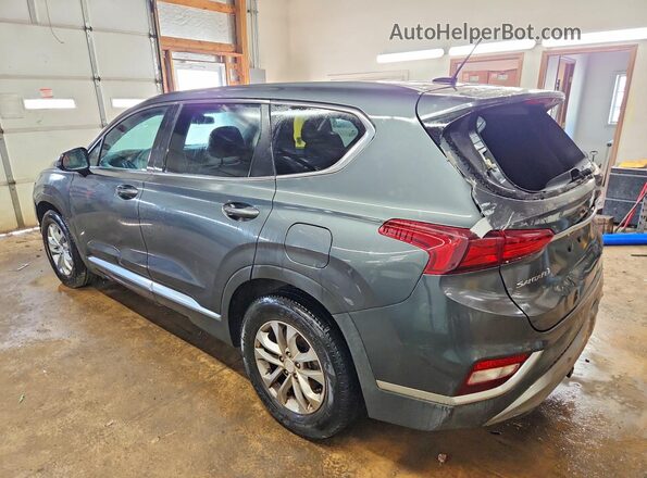 5NMS2CAD8LH178135 2020 HYUNDAI SANTA Charcoal Trasero izquierdo