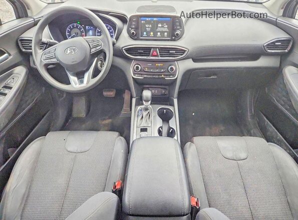 5NMS2CAD8LH178135 2020 HYUNDAI SANTA Charcoal Vista del salpicadero