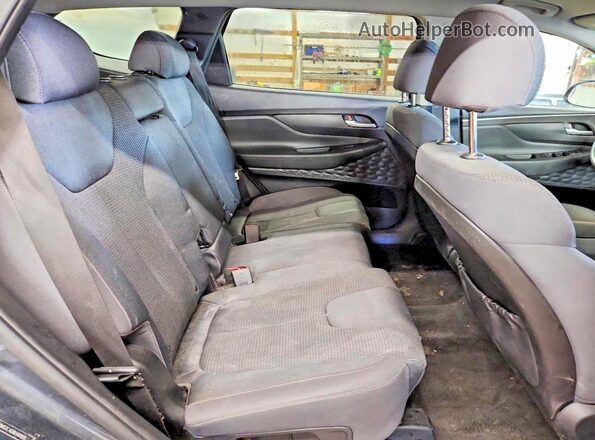 5NMS2CAD8LH178135 2020 HYUNDAI SANTA Charcoal Vista interior trasera