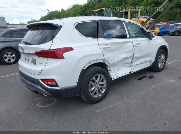 5NMS2CAD8LH289798 2020 HYUNDAI SANTA FE White Trasero derecho