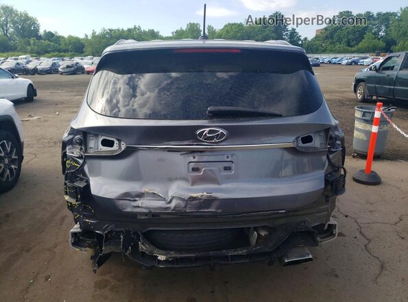 5NMS2CAD9KH039128 2019 HYUNDAI SANTA Gray Вид ззаду