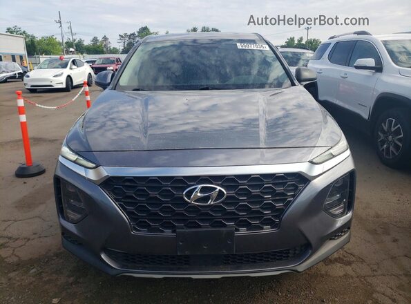 5NMS2CAD9KH039128 2019 HYUNDAI SANTA Gray Вид спереду