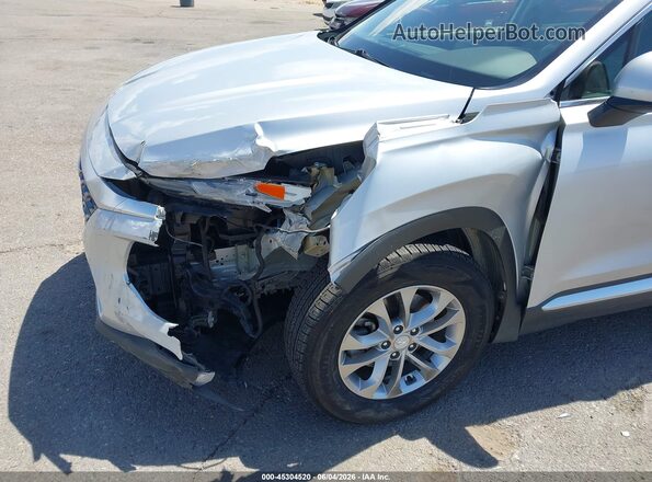 5NMS2CAD9KH097577 2019 HYUNDAI SANTA FE Silver 