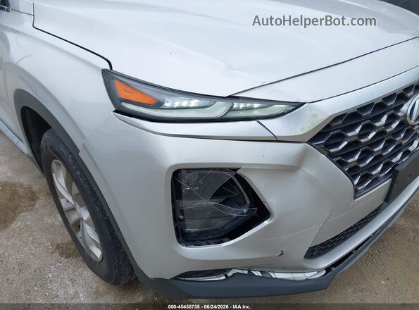 5NMS2CAD9KH136457 2019 HYUNDAI SANTA FE Silver წინა ხედი