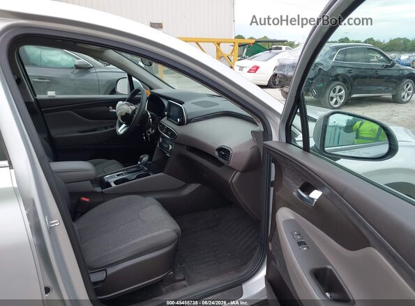 5NMS2CAD9KH136457 2019 HYUNDAI SANTA FE Silver წინა სალონის ხედი