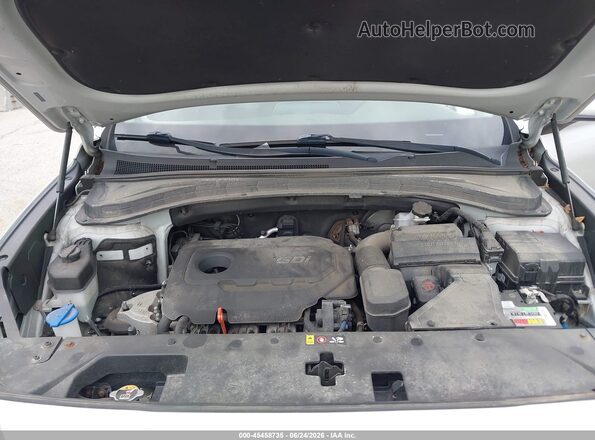 5NMS2CAD9KH136457 2019 HYUNDAI SANTA FE Silver უკანა ხედი