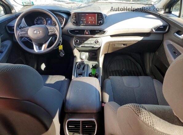 5NMS2CADXKH001990 2019 HYUNDAI SANTA Silver წინა პანელის ხედი