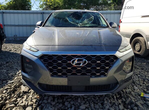 5NMS2CADXKH001990 2019 HYUNDAI SANTA Silver წინა ხედი