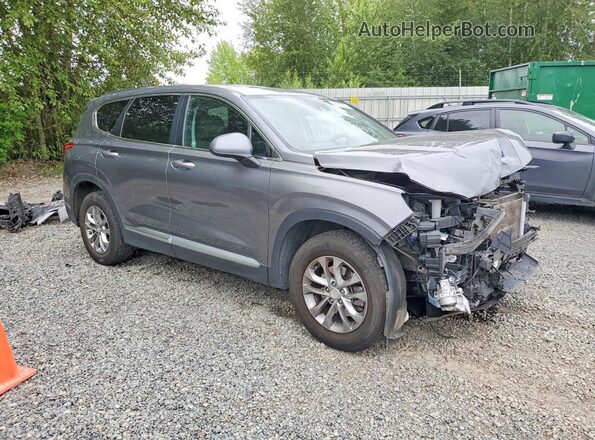 5NMS2CADXKH109168 2019 HYUNDAI SANTA Gray 