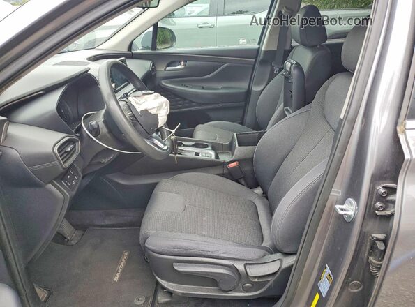 5NMS2CADXKH109168 2019 HYUNDAI SANTA Gray 