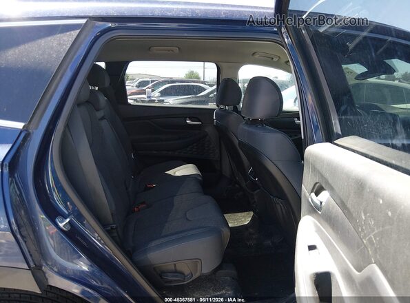 5NMS2CADXLH145542 2020 HYUNDAI SANTA FE Blue Вид наклейки з VIN-кодом
