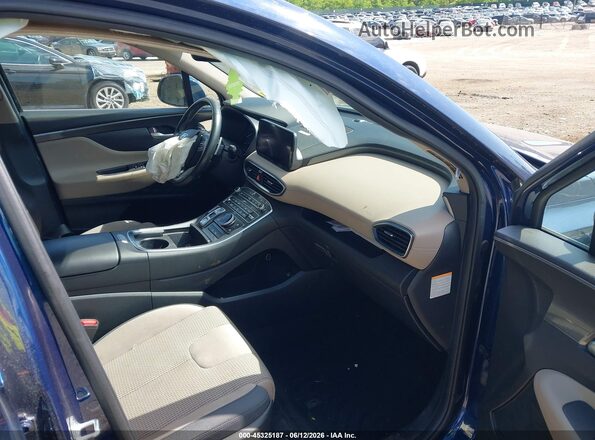 5NMS2DA14PH011109 2023 HYUNDAI SANTA FE HYBRID Blue Вид салону спереду