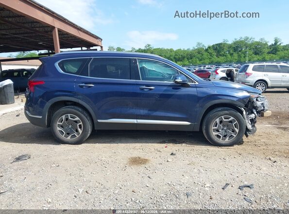 5NMS2DA14PH011109 2023 HYUNDAI SANTA FE HYBRID Blue Панорамний вид салону 360°
