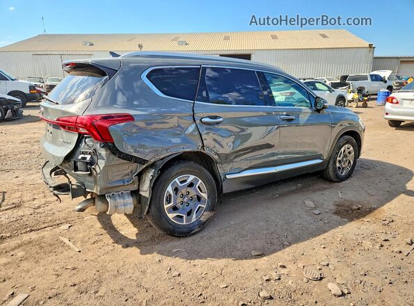 5NMS2DA14PH018254 2023 HYUNDAI SANTA Серебряный Задняя правая четверть