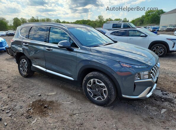 5NMS2DA14PH018254 2023 HYUNDAI SANTA Серебряный Передняя правая четверть