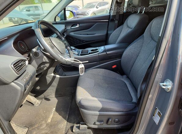 5NMS2DA14PH018254 2023 HYUNDAI SANTA Серебряный Вид салона спереди