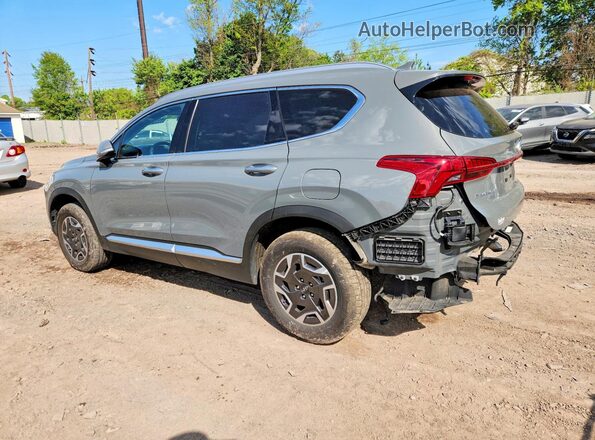 5NMS2DA14PH018254 2023 HYUNDAI SANTA Серебряный Задняя левая четверть