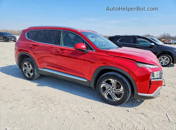 5NMS2DAJ0MH350218 2021 HYUNDAI SANTA Red Delantero derecho