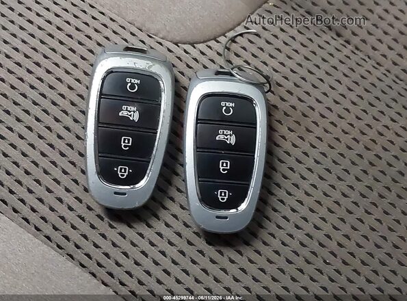 5NMS2DAJ0NH397685 2022 HYUNDAI SANTA FE Синий Вид панели приборов