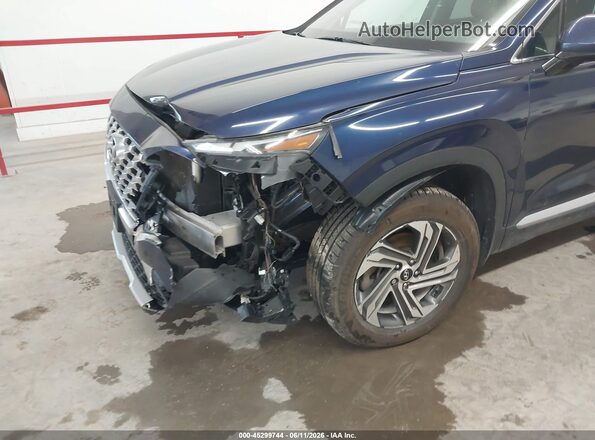 5NMS2DAJ0NH397685 2022 HYUNDAI SANTA FE Синий Вид спереди