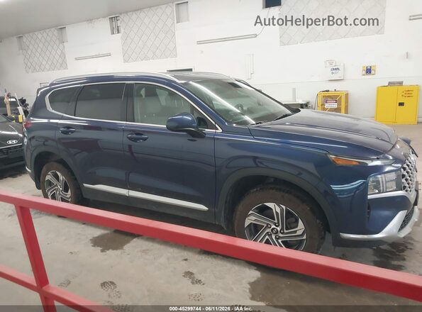 5NMS2DAJ0NH397685 2022 HYUNDAI SANTA FE Синий Панорамный вид салона 360°