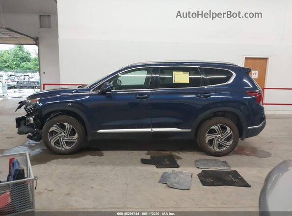 5NMS2DAJ0NH397685 2022 HYUNDAI SANTA FE Синий 
