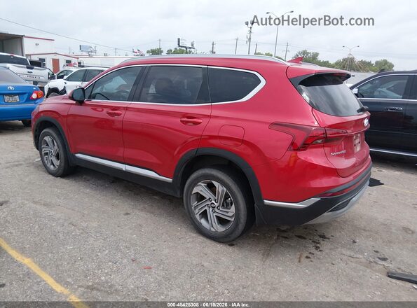 5NMS2DAJ0NH459182 2022 HYUNDAI SANTA FE Красный Задняя левая четверть