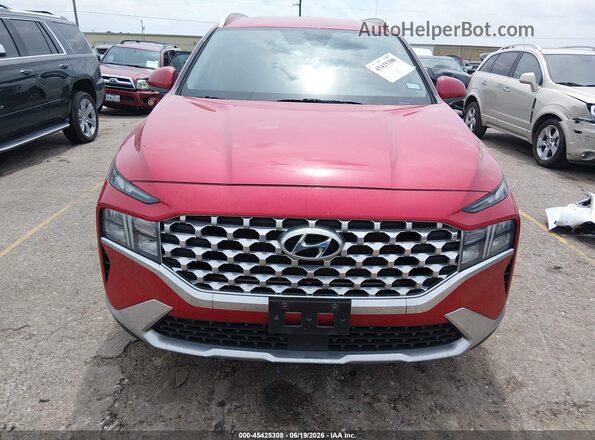 5NMS2DAJ0NH459182 2022 HYUNDAI SANTA FE Красный Вид спереди