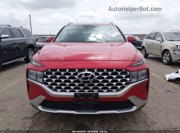 5NMS2DAJ0NH459182 2022 HYUNDAI SANTA FE Красный Вид щитка приборов
