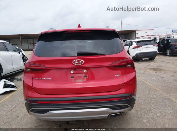 5NMS2DAJ0NH459182 2022 HYUNDAI SANTA FE Красный 